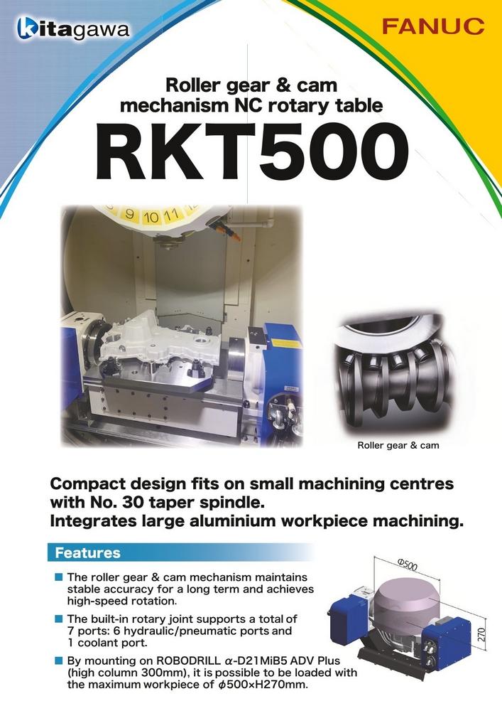 RKT500<br>for Fanuc Robodrill