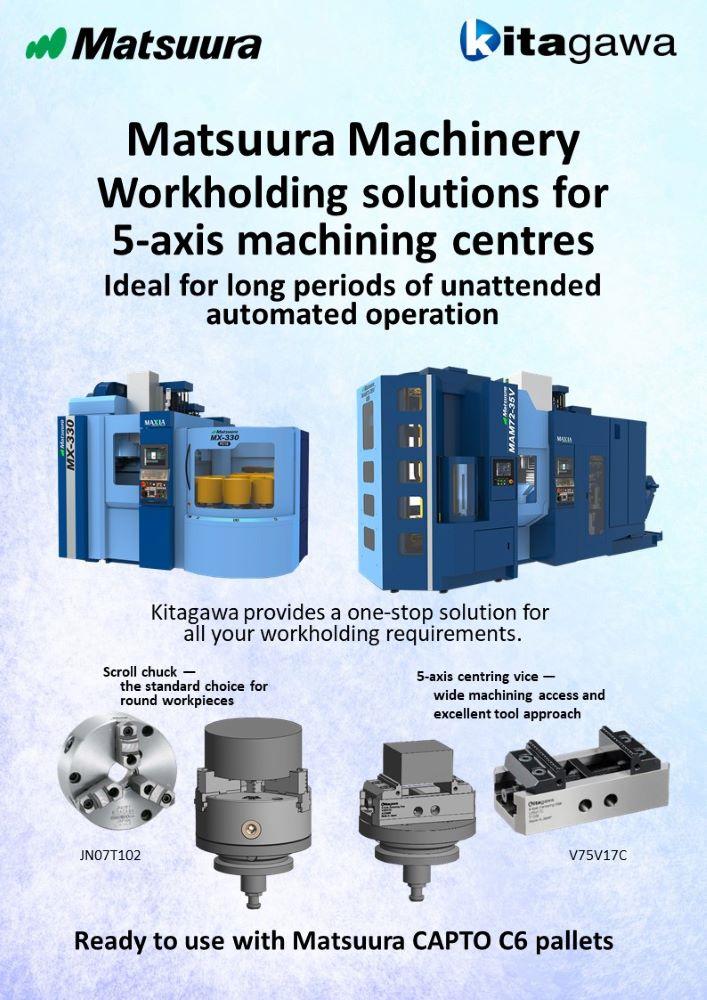 Workholding devices for Matsuura Machinery